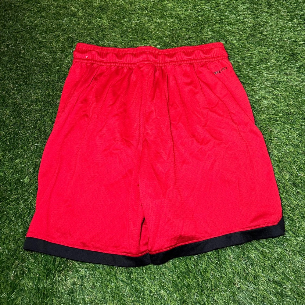 Jordan Mens Dri-FIT Basketball Shorts Red Black DH2040-687 Size M - Picture 8 of 11